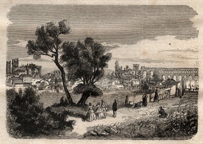 Montpellier a 19. században - Montpellier a 19. században - alkotó: Unknown artist
