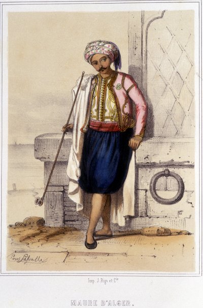 Algír lápja a 19. század második felében. alkotó: Unknown artist