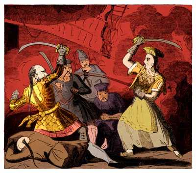 Ching asszony, Ching adminisztrális kalóz özvegye alkotó: Unknown artist