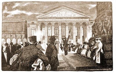 Müncheni Színház, Hoftheater. 19. század. alkotó: Unknown artist