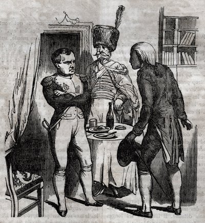 I. Napóleon Jean Nicolas Corvisart (1755-1821) orvos, angol metszete jelenlétében a „La Sante Universelle - Guide Medical des Families” 1852-ben alkotó: Unknown artist