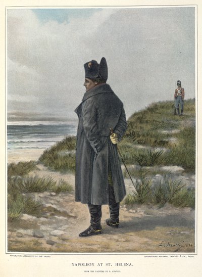 Napóleon Szent Ilonában alkotó: Unknown artist