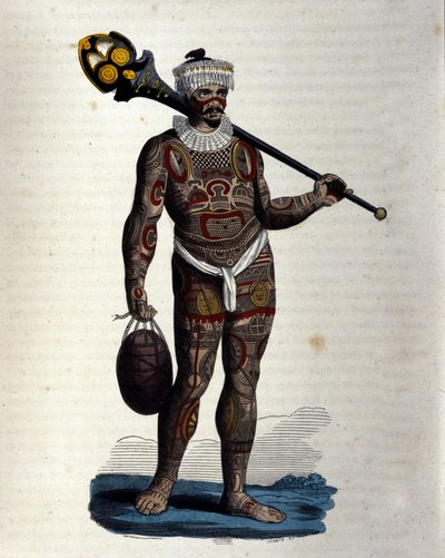 Nuku-Hiva (Marquises Island) honos. alkotó: Unknown artist