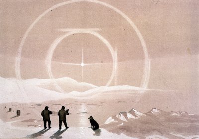 Northern Lights – Dr. Edward Moos, Marcus Nard & Co, London „A sarki tenger partjai, sarkvidéki expedíció narrációjában” alkotó: Unknown artist