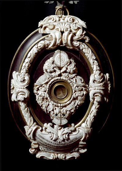 Galileo vagy Galileo Galilei (1564-1642) csillagászati ​​előlapjának objektívlencséje. 1609-1610. A tudomány történetének múzeuma, Firenze alkotó: Unknown artist