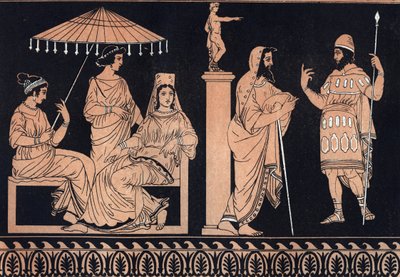 Homérosz Odüsszea - Ulysses Alcinous udvarában - Odysses d
