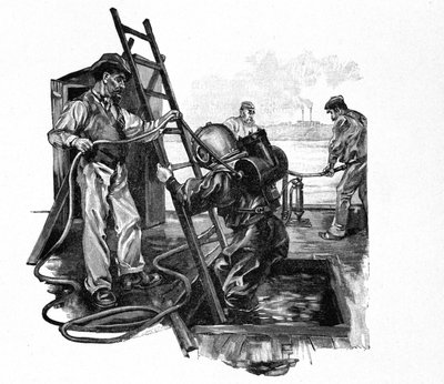A Rouquayrol - Denayrouze öltöny egyik legújabb verziója. alkotó: Unknown artist