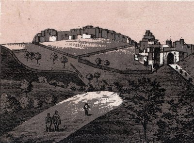 Palesztina: kilátás Betlehem városára (Betlehem). in "" A világ 168 nézetet szemléltet"" Keltezés nélküli (XIX. század vége) alkotó: Unknown artist