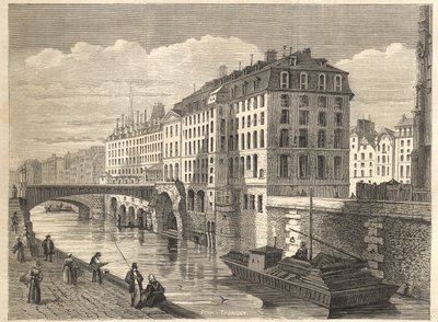 Párizsi bontások: Hotel Dieu alkotó: Unknown artist
