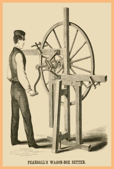Pearsalls Wagon-Box Setter alkotó: Unknown Artist