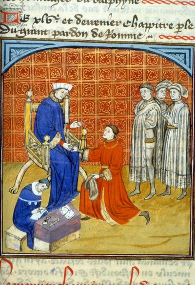 Philip VI, 512, 356r: Engedélyezési kérelem a Toulouse Városi Könyvtárhoz (tel: 05 62 27 66 66) alkotó: Unknown artist