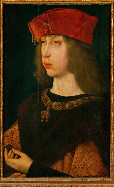 Philipp der Schoene, osztrák főherceg, később kasztíliai király, I. Maximilián császár fia, V. Károly császár apja ... alkotó: Unknown artist