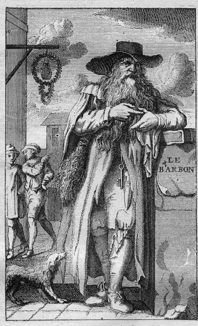 Pierre de Montmaur (1576-1650) erudit, latin kifejezésű francia költő - metszet alkotó: Unknown artist