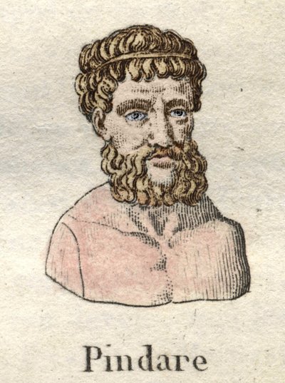 Pindare (i. e. 518-438), görög operaköltő. alkotó: Unknown artist