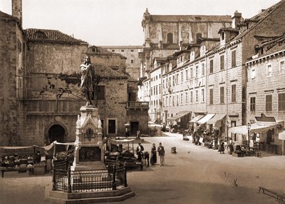 Helyezze Gundulicot Ragusába. SD. század vége. alkotó: Unknown artist