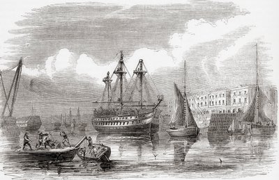 Plymouth, Anglia (metszet) alkotó: Unknown artist