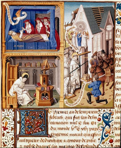 III. Jenő pápa 1153-ban halt meg. Clairvaux-i Szent Bernát (San Bernardo di Chiaravalle) (1090-1153). Jacques d