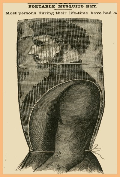 Hordozható szúnyogháló alkotó: Unknown Artist