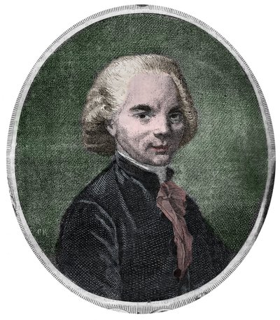 Delille abbé portréja. Jacques Delille francia költő és egyházi ember (1738-1813). alkotó: Unknown artist