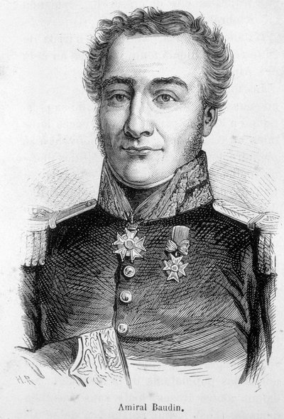 Nicolas Baudin admirális (1750-1803), francia tengerész és felfedező portréja. alkotó: Unknown artist