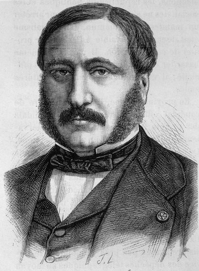 Adolphe Forcade de la Roquette (1820-1874) portréja. alkotó: Unknown artist