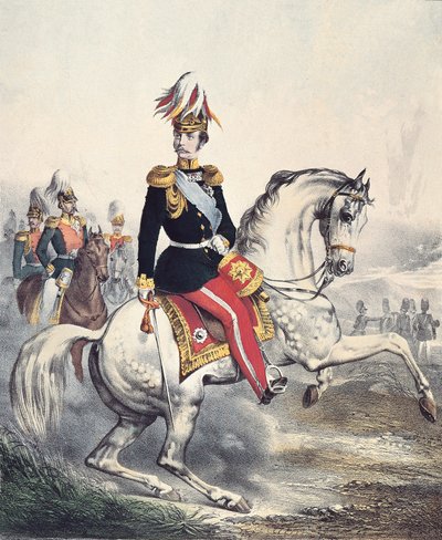 Alekszandr II. Nyikolajevics portréja (színes metszet) alkotó: Unknown artist