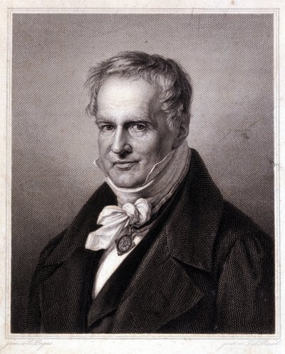 Alexander Von Humboldt portréja (Humboldt Sándor alkotó: Unknown artist