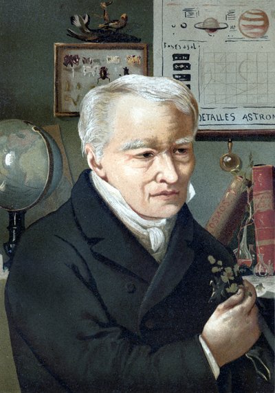 Alexander Von Humboldt portréja (Humboldt Sándor alkotó: Unknown artist