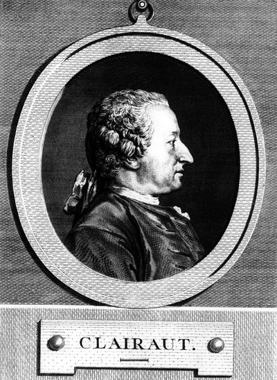 Alexis Claude CLAIRAUT (1713-1765) francia matematikus portréja. alkotó: Unknown artist
