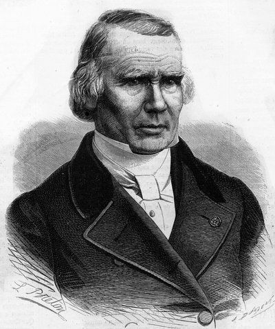 Alfred Louis Marie Velpeau (1795-1867) francia sebész portréja. alkotó: Unknown artist
