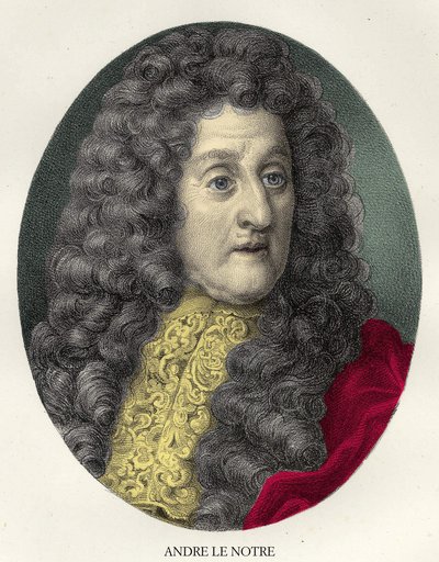 André Le Nôtre portréja (Lenotre alkotó: Unknown artist