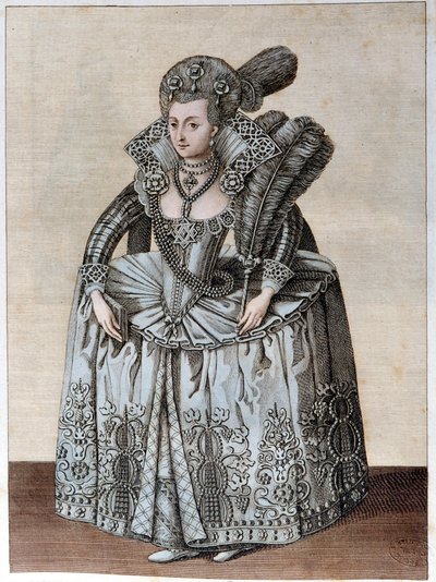 Dán Anna angol királynő portréja (Koppenhága alkotó: Unknown artist