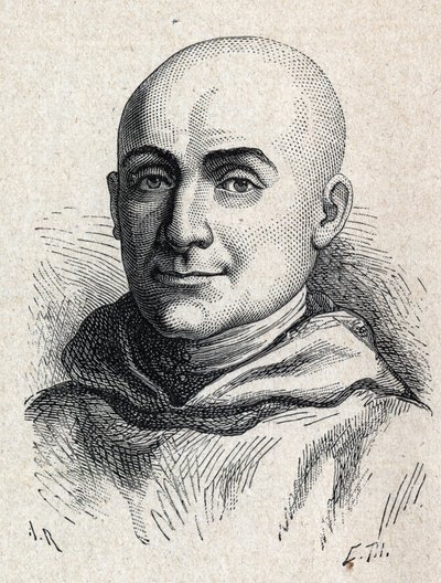 Antoine Christophe Gerle (1736-1801) francia vallásos portréja. alkotó: Unknown artist