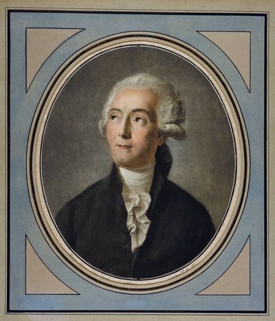 Antoine Laurent de Lavoisier (1743-1794) francia kémikus portréja. alkotó: Unknown artist