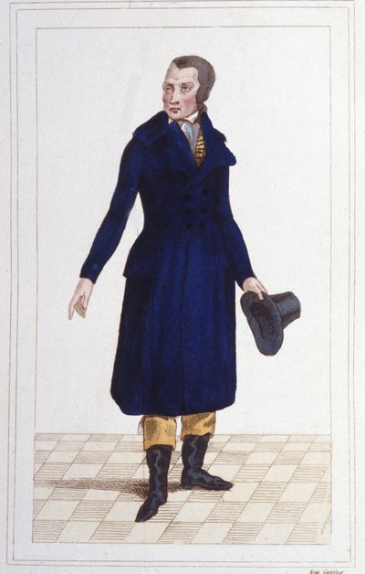 Antoine Quentin Fouquier Tinville (1746-1795), francia bíró és politikus portréja, 1830. alkotó: Unknown artist