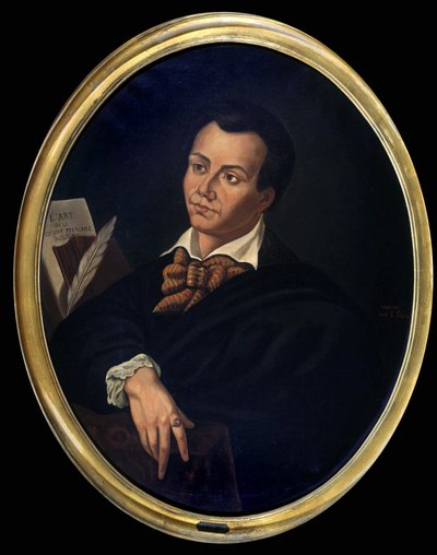 Antonin Careme (1783 - 1833) szakács portréja - Festészet, al. Escoffier Alapítvány alkotó: Unknown artist