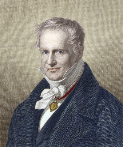 Alexander Von Humboldt báró portréja (Humboldt Sándor alkotó: Unknown artist