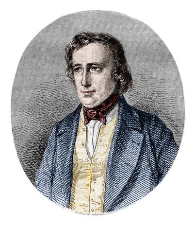 Taylor báró (Isidore Justin Severin Taylor) (1789-1879), francia drámaíró és emberbarát portréja. alkotó: Unknown artist