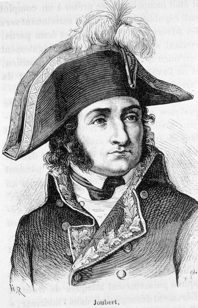 Barthelemy Catherine Joubert (1769-1799), a novi csatában elesett francia tábornok portréja. alkotó: Unknown artist