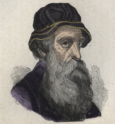 Benvenuto Cellini, az olasz reneszánsz szobrász, ötvös, szobrász és író portréja 1500-1571 alkotó: Unknown artist