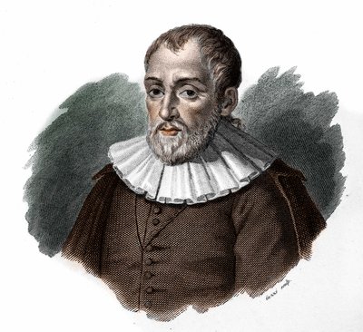 Bernardino Telesio portréja.Humanista alkotó: Unknown artist
