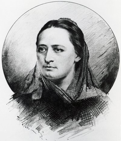 Bozena Nemcova portréja alkotó: Unknown artist