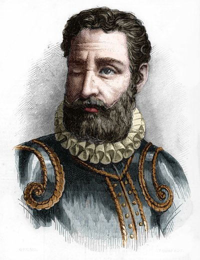 Camoens portréja Luis Vaz de Camoens portugál költő (1525-1580). alkotó: Unknown artist