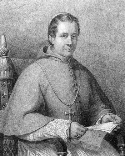 Giovanni Maria Mastai Ferretti bíboros (1792-1878), IX. Pius (Pius) pápa portréja 1846-tól 1878-ig alkotó: Unknown artist