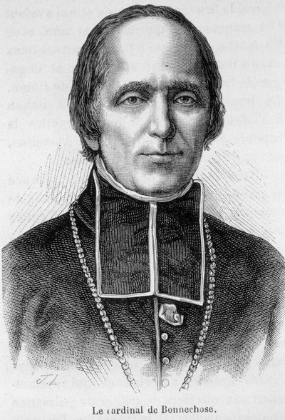 de Bonnechose bíboros portréja alkotó: Unknown artist