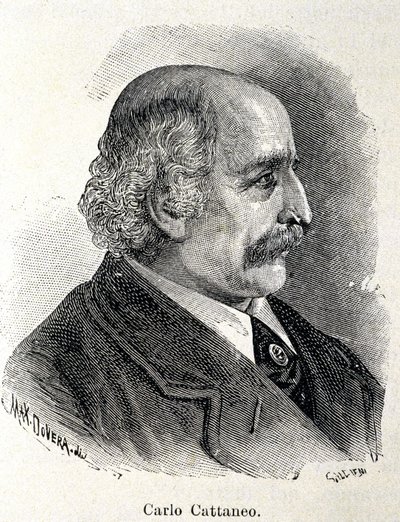 Carlo Cattaneo (1801-1869) portréja alkotó: Unknown artist
