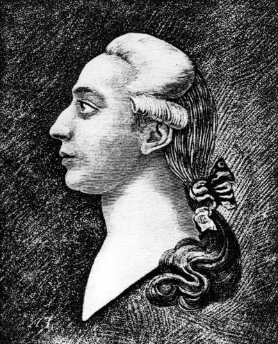 Casanova portréja. 19. századi metszet. alkotó: Unknown artist