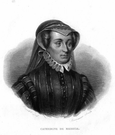 Medici Katalin (1519 - 1589) portréja. alkotó: Unknown artist