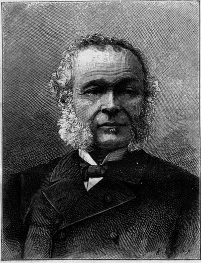 Charles Adolphe Wurtz (1817-1884) francia kémikus és tanár portréja. Gravírozás a „természetben”. A tudomány áttekintése és alkalmazása a művészetben és az iparban. 1884 alkotó: Unknown artist