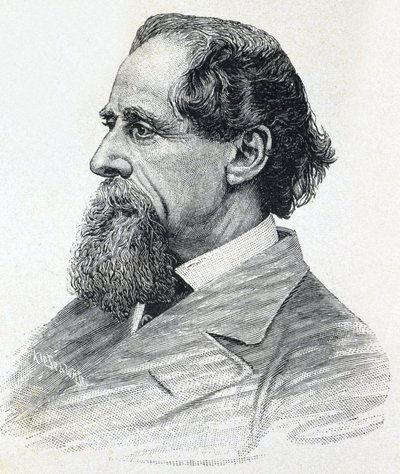 Charles Dickens portréja alkotó: Unknown artist